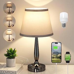 Kakanuo 3-Way Dimmable Touch Table Lamp