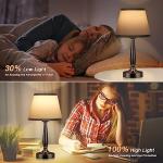 Kakanuo 3-Way Dimmable Touch Table Lamp