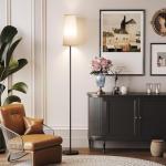 SUNMORY Tall Floor Lamp with LED Bulb