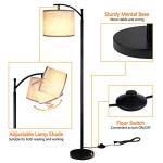Rottooon Industrial Floor Lamp with 3 Color Temperatures