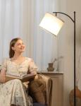 Ambimall 60" Adjustable Floor Lamp with 3 Bulb Colors