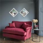 Boho Square Wall Mirrors Set of 2 - 12