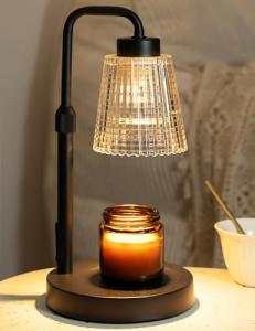 Candle Warmer Lamp with Timer and Dimmable Light