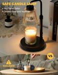 Candle Warmer Lamp with Timer and Dimmable Light