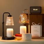 Candle Warmer Lamp with Timer and Dimmable Light