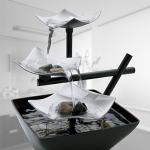 Homedics Tabletop Water Fountain for Zen Relaxation