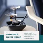 Homedics Tabletop Water Fountain for Zen Relaxation