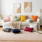 Beige Boho Throw Pillow Covers Set of 2
