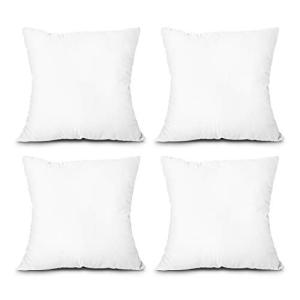 Set of 4 Lightweight Down Alternative Pillow Inserts