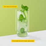 JoyJolt Faye 13oz Lead-Free Crystal Highball Glasses