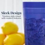 Coastal Color Reusable Acrylic Tumblers Set of 16