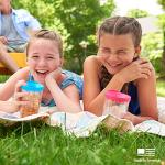 Colorful Double-Wall Insulated Tumblers - 16oz 4-Pack