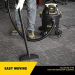 6Gal Stanley Wet/Dry Vacuum, 4HP Black