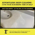 Bathroom Drill Brush Set - All-Purpose Power Scrubber