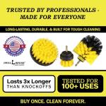 Bathroom Drill Brush Set - All-Purpose Power Scrubber