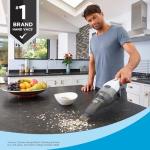 Cordless Handheld Vacuum by BLACK+DECKER, White