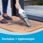 Cordless Handheld Vacuum by BLACK+DECKER, White