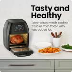 Chefman Multifunction Digital Air Fryer: Rotisserie, Dehydrator, Convectionoken
