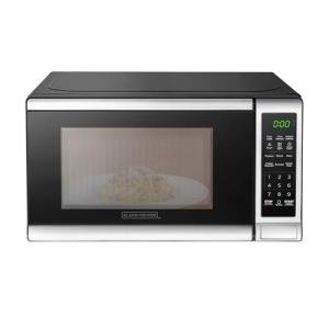 Stainless Steel Digital Microwave Oven - 0.7 Cu.ft