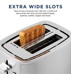 GE Stainless Steel Toaster with Extra Wide Slots