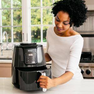 Ninja Air Fryer: Crisps, Roasts, Reheats, Dehydrates - 4 Quart Gray