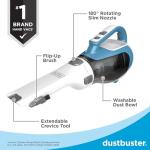 BLACK+DECKER AdvancedClean Cordless Handheld Vacuum - Blue/White