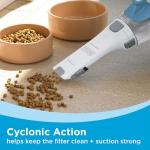 BLACK+DECKER AdvancedClean Cordless Handheld Vacuum - Blue/White