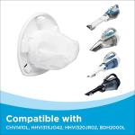 BLACK+DECKER AdvancedClean Cordless Handheld Vacuum - Blue/White