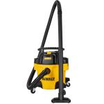 Yellow DEWALT 6 gal Poly Wet/Dry Vac