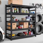 Heavy Duty 5-Tier Steel Garage Shelving Unit