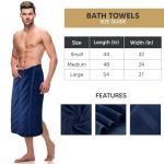 Navy Premium 4-Pack Quick Dry Bath Towels