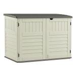 Suncast Horizontal Stow-Away Outdoor Storage Shed