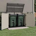 Suncast Horizontal Stow-Away Outdoor Storage Shed