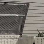 Suncast Horizontal Stow-Away Outdoor Storage Shed