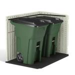 Suncast Horizontal Stow-Away Outdoor Storage Shed