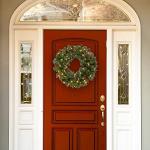 Pre-Lit Crestwood Spruce Christmas Wreath with Lights