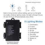 16 Inch Pre-Lit Christmas Wreath with Bow & Lights