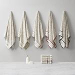 Madison Park Floral Cotton Bath Towel Set, 6 Piece