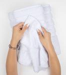 Luxury 6-Piece Cotton Towel Set in White