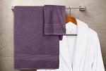 Plum 8-Piece Premium Cotton Towel Set