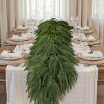 9ft Real Touch Norfolk Pine Christmas Garland