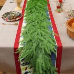 6 Ft Norfolk Pine Faux Greenery Garland for Decor