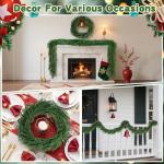12 FT Norfolk Pine Garland for Christmas Decor