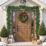 9ft Real Touch Norfolk Pine Christmas Garland