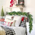 6 Ft Artificial Norfolk Pine Garland Set