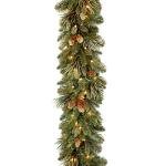 9 ft Pre-Lit Carolina Pine Christmas Garland