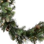 9 ft Pre-Lit Carolina Pine Christmas Garland