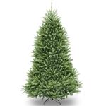 6 ft Unlit Dunhill Fir Christmas Tree with Stand