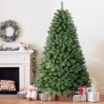 7.5ft Prelit Artificial Classic Spruce Christmas Tree