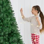 6ft Unlit Artificial Christmas Tree with Hinged Branches